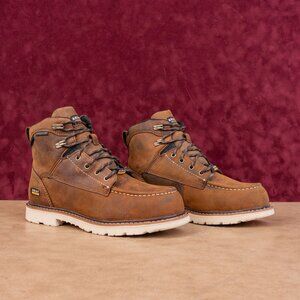 Ariat Work Women Rebar Lift 6 Waterproof Work Composite Toe Lace-up Boots sz 10